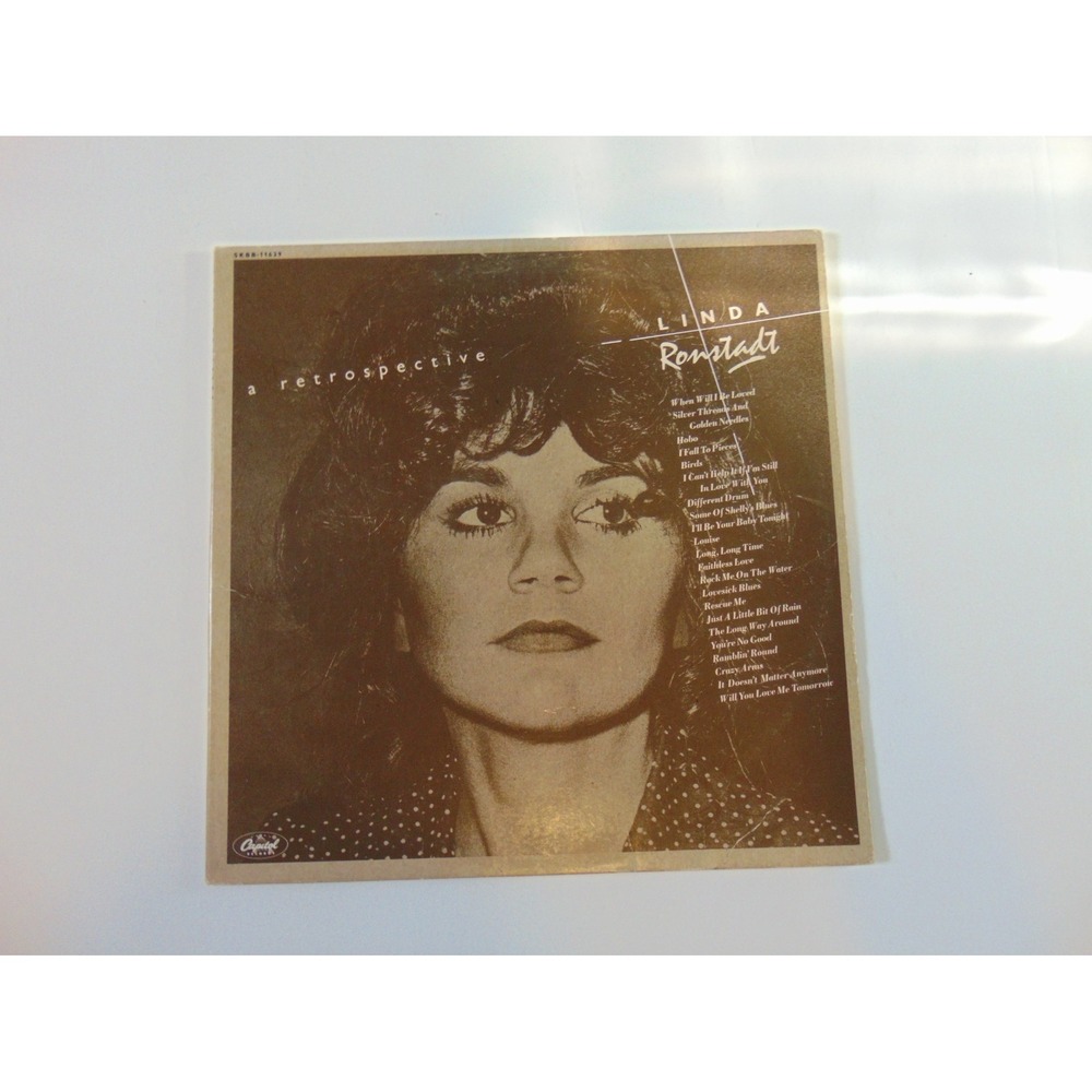 Linda Ronstadt A Retrospective Vinyl 2 LP Orig Record VG